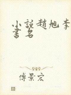 小说赵旭李晴晴书名