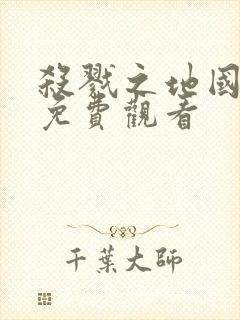 杀戮之地国语版免费观看封面