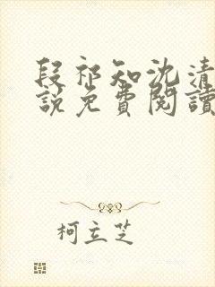 段祁知沈清鸢小说免费阅读最新章节封面