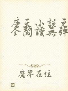 唐天小说免费大全阅读无弹窗