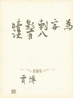 暗影刺客为什么没有八