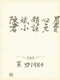 陈斌赵心眉高婉君小说免费阅读