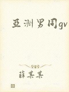 亚洲男同gv