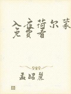 入夜荷尔蒙电影免费看