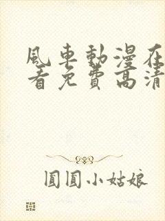 风车动漫在线观看免费高清完整版