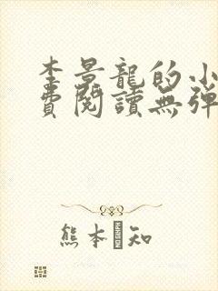 李景龙的小说免费阅读无弹窗