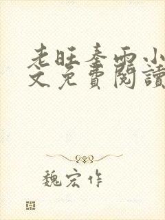老旺秦雨小说全文免费阅读无弹窗小说