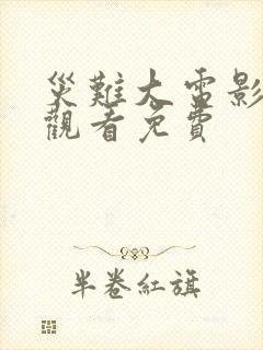 灾难大电影在线观看免费