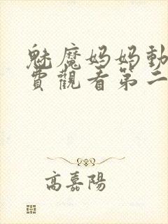 魅魔妈妈动漫免费观看第二季