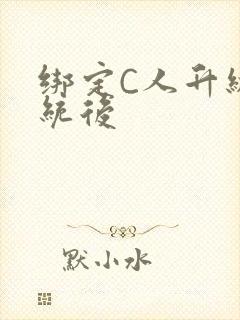 绑定C人升级系统后封面