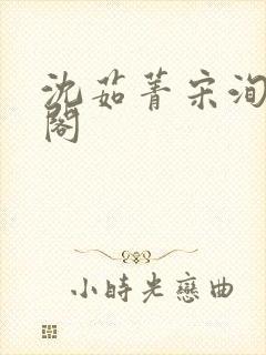 沈茹菁宋洵笔趣阁