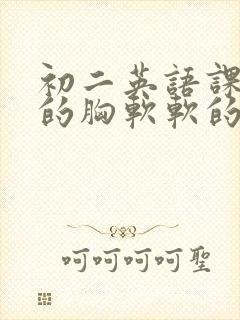 初二英语课代表的胸软软的