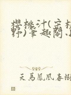 樱桃汁(宋枝江野)笔趣阁小说
