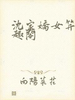 沈家娇女笄礼笔趣阁封面