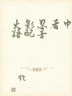 火影忍者中文国语配音