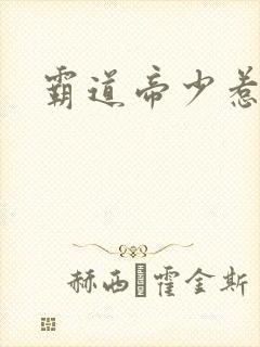 霸道帝少惹不得