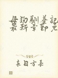 母狗驯养记小说最新章节免费阅读