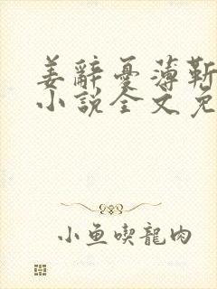 姜辞忧薄靳修的小说全文免费阅读笔趣阁