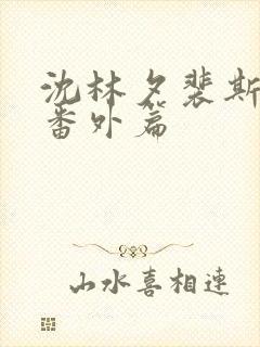 沈林夕裴斯韫的番外篇