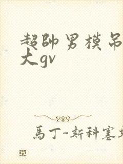 超帅男模吊特粗大gv封面