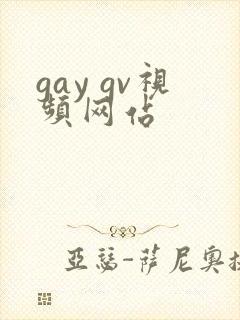 gay gv视频网站