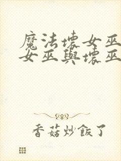 魔法坏女巫中好女巫与坏巫女的隐喻