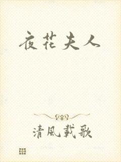 夜花夫人封面