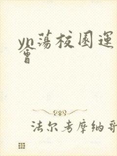 yn荡校园运动会封面