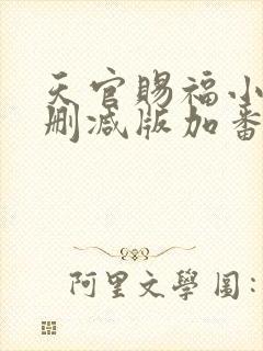 天官赐福小说未删减版加番外封面