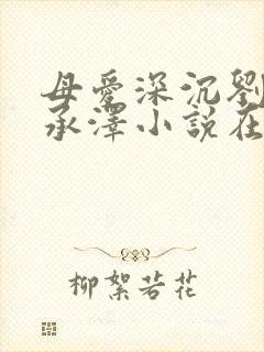 母爱深沉刘岚刘承泽小说在线阅读