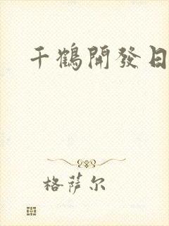 千鹤开发日记封面