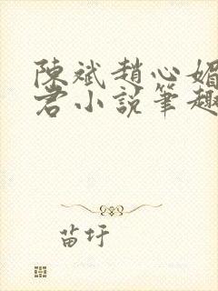 陈斌赵心媚高婉君小说笔趣阁