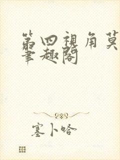 第四视角莫晨欢笔趣阁