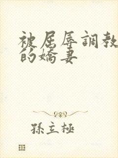 被屈辱调教沉沦的娇妻