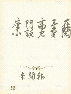 唐门高手在异世小说免费阅读