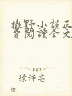 撒野小说正版免费阅读全文无删减