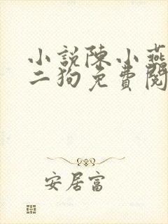 小说陈小燕,牛二狗免费阅读