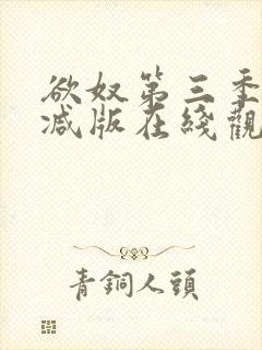 欲奴第三季无删减版在线观看