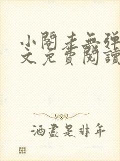 小阁老无弹窗全文免费阅读笔趣阁封面
