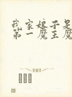 我家娘子是天下第一魔主魔尊