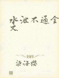 水泄不通金银原文封面