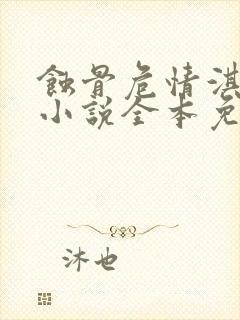 蚀骨危情淇老游小说全本免费