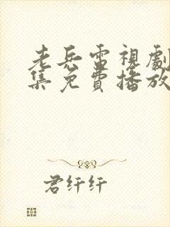 老兵电视剧40集免费播放