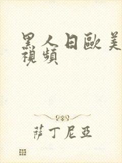 黑人日欧美女人视频