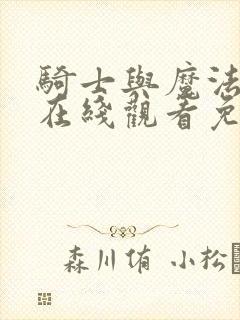 骑士与魔法动漫在线观看免费完整版