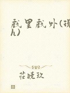 戏里戏外(现场h)封面