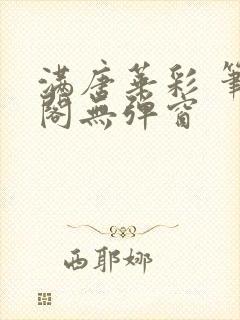 满唐华彩 笔趣阁无弹窗