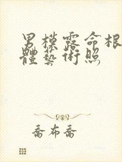 男模露命根的裸体艺术照封面