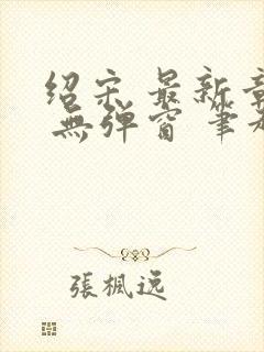 绍宋 最新章节 无弹窗 笔趣阁