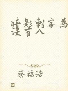 暗影刺客为什么没有八